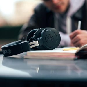 Audio-Technica ATH-M20xBT Auriculares inalámbricos sobre la oreja, color negro