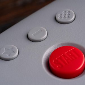 8BitDo 64 Bluetooth Controller for Analogue 3D, Switch, Switch 2, Windows, and Android (Grey)