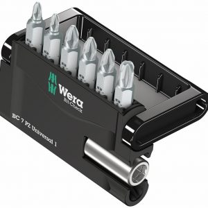 Wera - 5056296001 Pozidriv Mini-Check PZ Sheet Metal Bit Set