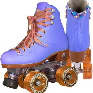 Moxi Beach Bunny Roller Skates for Women - Colorful, Precision-Fit Skate with High-Rebound Wheels, Moisture-Wicking Lining & Padding, Roller Skates