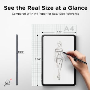 TCL NXTPAPER 11 Gen 2 Android Tablet, 11" Drawing Pad & Digital Notebook, Stylus & Flip Case Included, NXTPAPER 4.0 Display, Android 15, AI Tools, 8+8GB RAM, 128GB Storage, 8000mAh Battery, Gray
