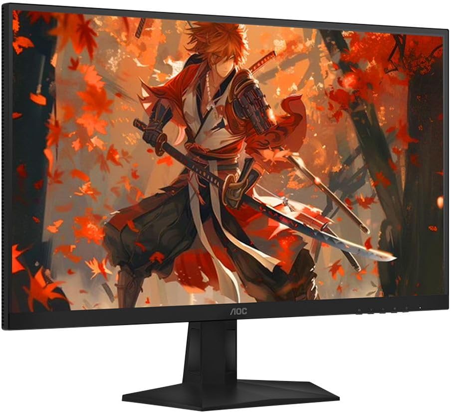 AOC Q27G41XMN2 27" 2K QHD (2560 x 1440) 180Hz Gaming Mini-LED Monitor compatible con sincronización adaptativa; HDR; DisplayPort HDMI; sin parpadeo (renovado)