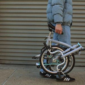 Brompton Folding Commuter Bike A Line 3-Speed | Compact, Lightweight, Urban Bike for Adults