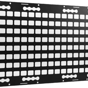 Fabater Truck Bed MOLLE Panel, 17x30x0.08in Side Bed Molle Panel Rack, Truck Bed Organizer for Trailers Cars SUVs Pickup RVs