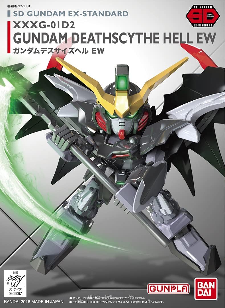 Bandai 5055701 012 Gundam Deathscythe Hell (EW) SD Ex-Standard Model Kit, de Gundam Wing: Endless Waltz