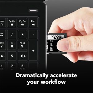 Lexar 128GB (2-Pack) Professional 1667x SD Card, UHS-II, C10, U3, V60, Full HD, 4K, Up To 250MB/s Read SDXC Memory Card, for Professional Photographer, Videographer, Enthusiast (LSD128CBNA16672)