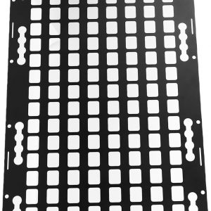 Fabater Truck Bed MOLLE Panel, 17x30x0.08in Side Bed Molle Panel Rack, Truck Bed Organizer for Trailers Cars SUVs Pickup RVs