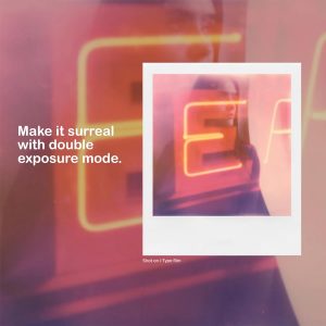 Polaroid Now - Cámara instantánea i-Type de 3ª generación + paquete de 8 películas a color i-Type, morado, paquete de cámara Polaroid con un paño de limpieza de lentes Lumintrail