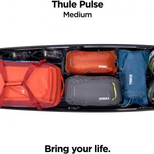 Thule 614 Pulse Cargo Box, Medium, Black