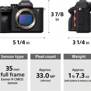 Sony Alpha 7 IV Full-frame Mirrorless Interchangeable Lens Camera