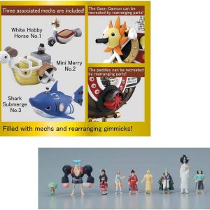 Bandai Hobby - One Piece - Thousand Sunny (Land of Wano Ver.) Sailing Ship Collection Model Kit