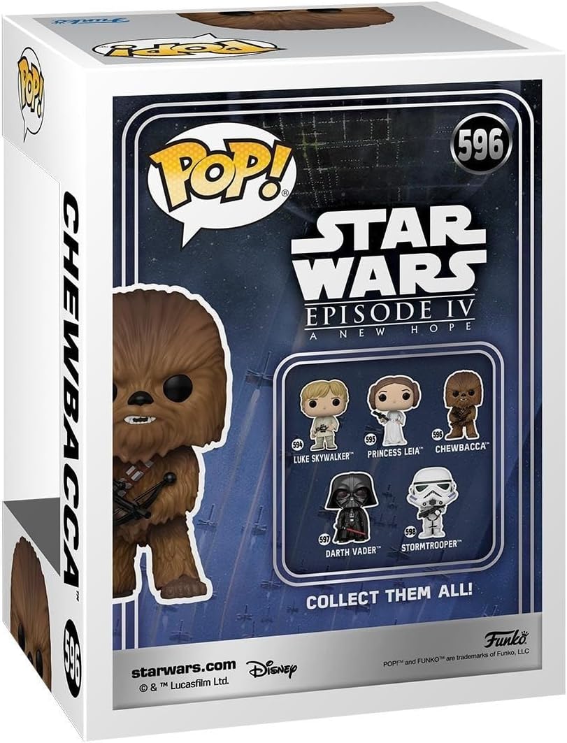 Funko Pop! Star Wars: New Classics - Chewbacca - Collectable Vinyl Figure - Gift Idea - Official Merchandise - Toys for Kids & Adults - Star Wars Fans - Model Figure for Collectors
