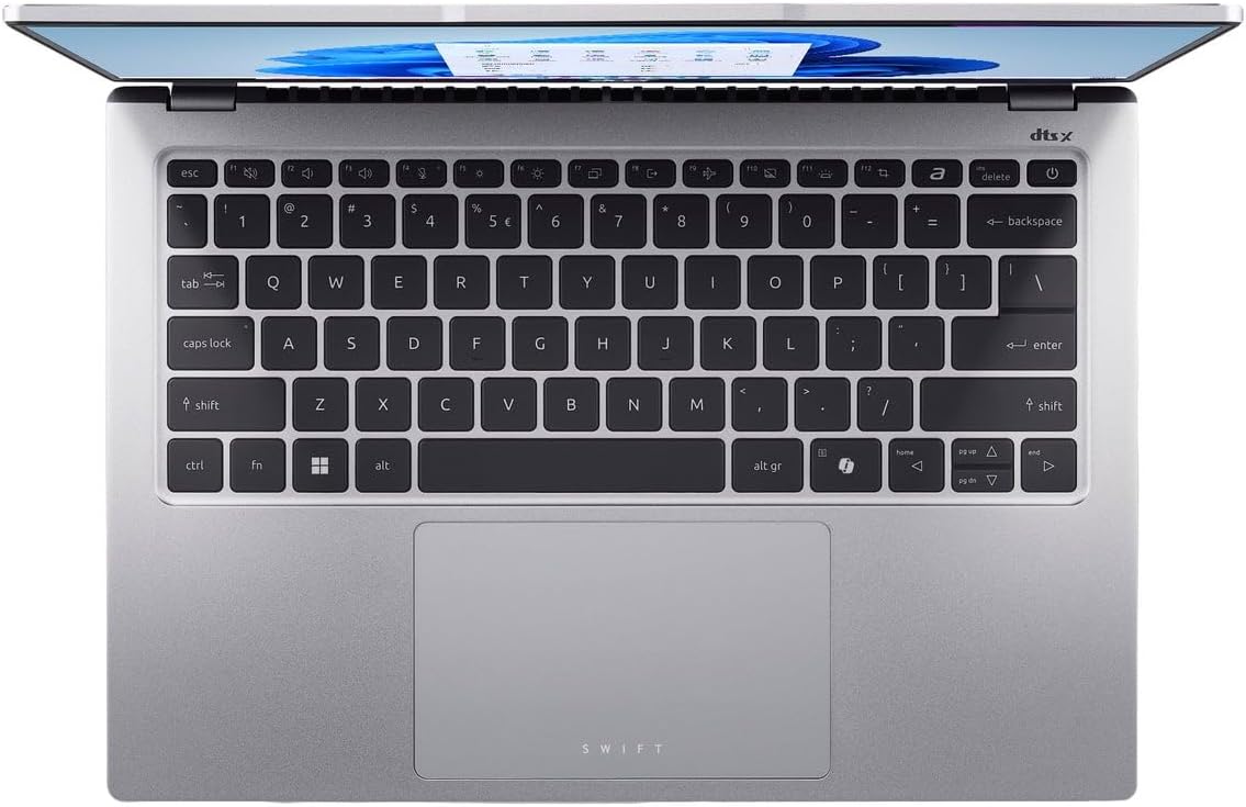 acer Swift Go 14 Laptop 2024, pantalla táctil WUXGA IPS de 14 pulgadas, Intel Ultra 7 155H de 16 núcleos, gráficos Arc, 16 GB LPDDR5 1TB SSD, teclado retroiluminado, Thunderbolt 4, huella digital,