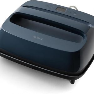 Cricut EasyPress 2 (SE) - Prensa de calor de 12 x 10 pulgadas - Máquina de transferencia de calor para camisetas, sudaderas, mantas, almohadas y más, fácil de usar, azul