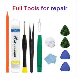 for iPad 6（6th Gen 2018 Released） Screen Replacement Digitizer Touch Glass, for iPad 9.7 Inch A1893 A1954, with Home Button & Full Repair Kit - Black