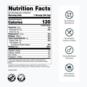 Transparent Labs Proteína de suero aislada alimentada a pasto - Proteína en polvo de suero con sabor natural, sin gluten, con 28 g de proteína por porción y 9 aminoácidos - 30 porciones, vainilla