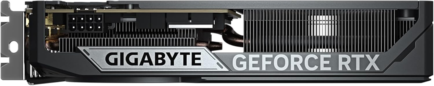 GIGABYTE Tarjeta gráfica GeForce RTX 5060 WINDFORCE OC 8G, 8 GB 128 bits GDDR7, PCIe 5.0, sistema de refrigeración WINDFORCE, tarjeta de video GV-N5060WF2OC-8GD