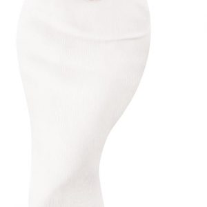 PRETTYGARDEN Women's 2026 Summer Bodycon Maxi Dress Strapless Tube Twist Knot Front Ribbed Knit Slit Cocktail Party Dresses