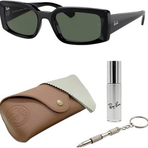 Ray-Ban RB4395 KILIANE BIO-BASED Square-Round Shaped Sunglasses for Men & Women with Official RAYBAN Eyewear Kit