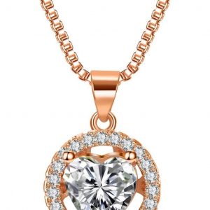 Gifts for Women Jewelry Sets, 4 Pieces Rose Gold Women's Watch Necklace Earring Bracelet Birthday Gifts for Women's Jewelry Sets for Women Gift for Wife Girlfriend Her Birthday Gift for Mom Mother