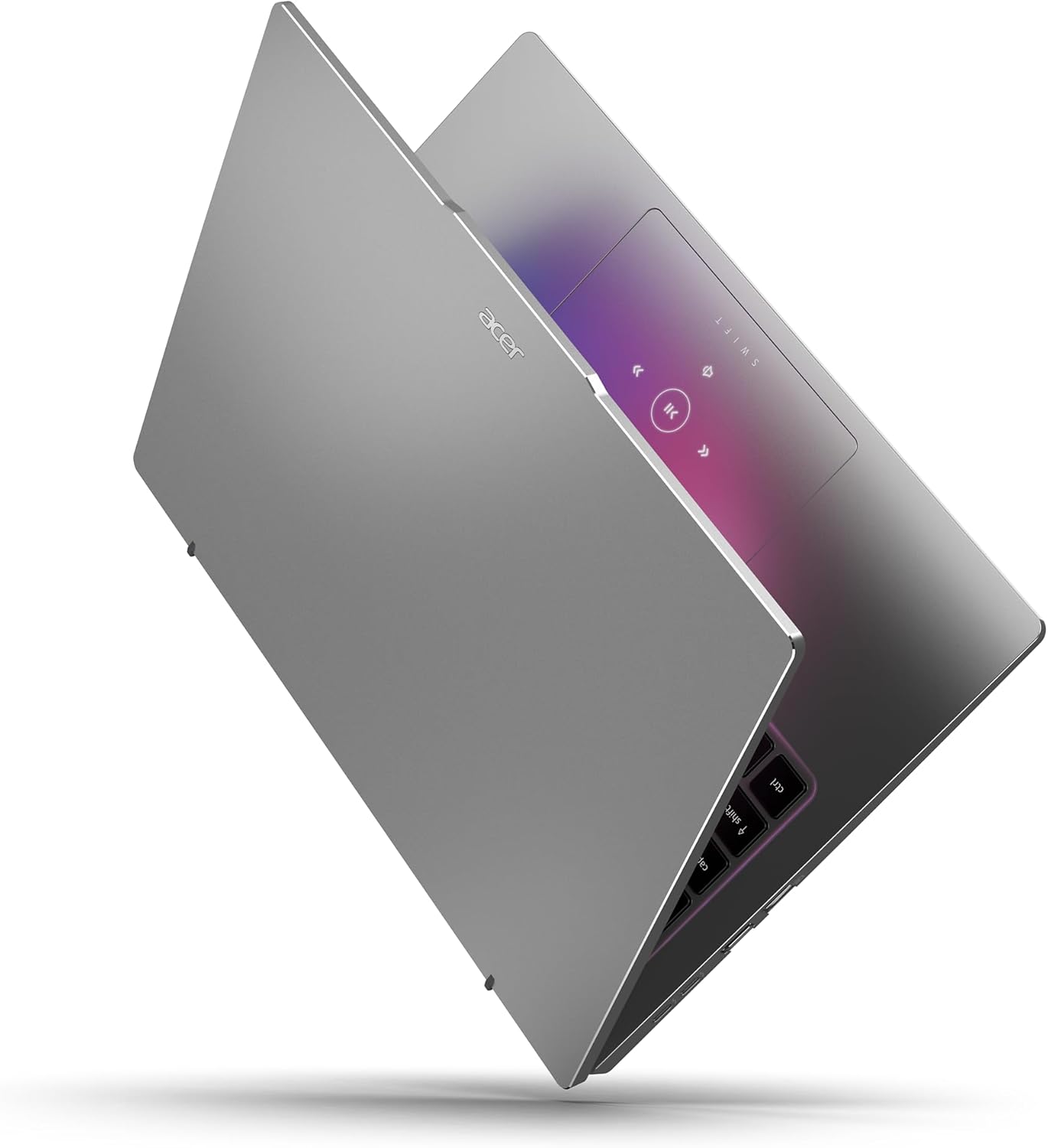 Acer Swift Go 14 Intel Evo Edition Laptop | Pantalla OLED WQXGA+ de 14 pulgadas de 2880 x 1800 | Desbloquea experiencias AI | Procesador Intel Core Ultra 5 125H | Intel ARC | 8GB LPDDR5 | SSD de 512 GB | WiFi 6E | SFG14-73-58EP