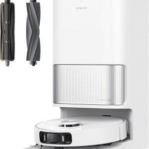 DREAME L40s Ultra AE Robot Vacuum and Mop Combo, 19,000Pa Suction, Self Emptying Dust Box, Flexible Mop & 167℉ Self Cleaning Washboard, Diverse Brush Selection, All-in-One Station, Auto Refill