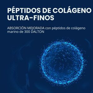 Péptidos de Colágeno Marino - Polvo de Colágeno Ultrafino Hidrolizado para Mujeres y Hombres, Ácido Hialurónico, Biotina, Vitamina C, para Piel, Cabello, Uñas, Articulaciones, Sin OGM, Sin