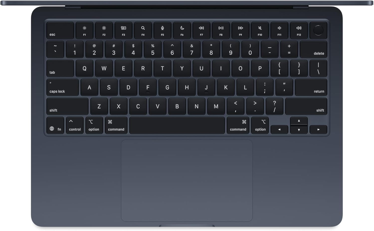 Apple MacBook Air 2025 con chip Apple M4, 13 pulgadas, 16 GB de memoria unificada, 512 GB de almacenamiento SSD (QWERTY inglés) Negro medianoche (Renovado)