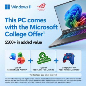 ASUS ROG Strix G16 (2025) Gaming Laptop, 16” FHD+ 16:10 165Hz/3ms Display, NVIDIA® GeForce RTX™ 5060 Laptop GPU, Intel® Core™ i7 Processor 14650HX, 16GB DDR5, 1TB Gen 4 SSD, Wi-Fi 7, Windows 11 Home