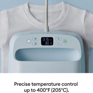 Cricut EasyPress 3 máquina de prensa térmica (9 x 9 pulgadas) con alfombrilla de prensa de calor (15 x 12 pulgadas)