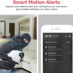 Mini cámara espía, WiFi 1080P, cámaras de seguridad inalámbricas portátiles, grabadora de video, cámaras IP, cámara de niñera con lente extendida DIY/detección de movimiento para monitoreo