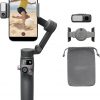 DJI Osmo Mobile 7P Estabilizador de cardán para iPhone, Android, Seguimiento nativo, Iluminación, Cardán de teléfono de 3 ejes, Lanzamiento rápido, Edición con un toque, Varilla de extensión