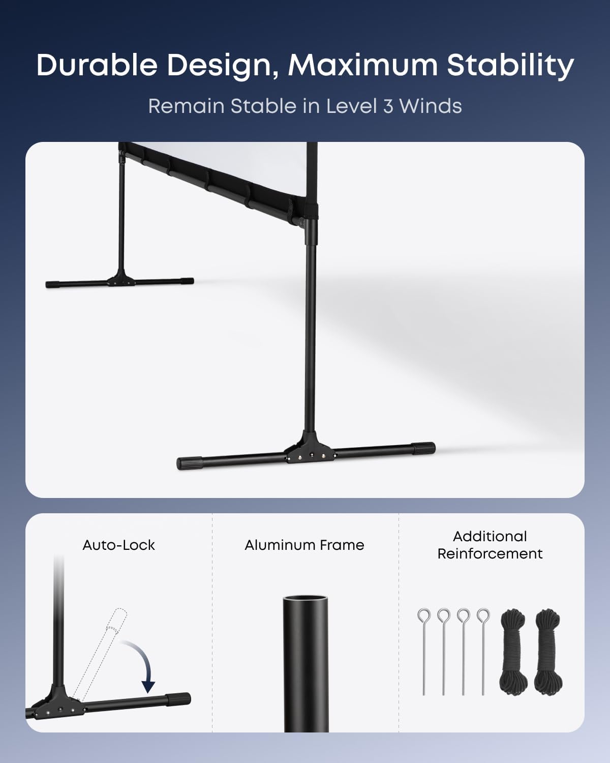 NEBULA Cosmos 4K SE projector with Nebula Projector Screen