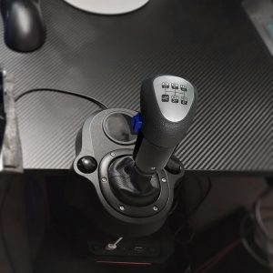 RASTP USB American Truck Simulator Shifter, Gearshift Knob for ATS & ETS2 Games Compatible with Logitech G27 G29 G920 Thrustmaster TH8A Fanatec SQ, PC Sim Racing Shifter (Style 3)