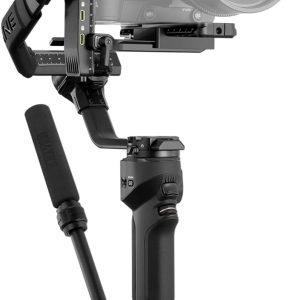 ZHIYUN Crane 4 Combo, 3-Axis Gimbal Stabilizer for DSLR and Mirrorless Camera, Nikon Sony Panasonic Canon Fujifilm BMPCC 6K, Fill Light, PD Fast Charge