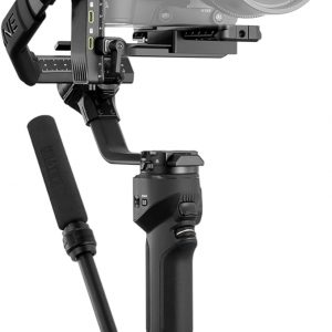 ZHIYUN Crane 4 Combo, 3-Axis Gimbal Stabilizer for DSLR and Mirrorless Camera, Nikon Sony Panasonic Canon Fujifilm BMPCC 6K, Fill Light, PD Fast Charge