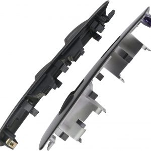 Power Door Window Switch Bezel Cover | Compatible with 2003-2008 Toyota Matrix Pontiac Vibe Accessories Front Driver and Passenger Side | Replaces 74232-01030 (Gray)