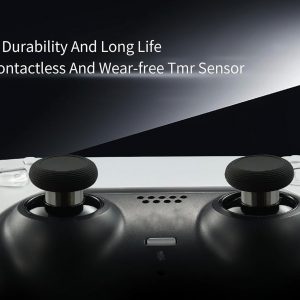 GuliKit TMR Magnetic Joystick Replacement Kit for PS5 DualSense/DualSense Edge Controller,Anti-Drift Electromagnetic Stick Repair Module with Thumbstick Caps, Soldering Required