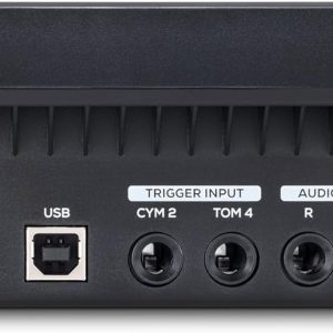 Alesis Nitro Max Kit - Juego de batería eléctrica con almohadillas de malla silenciosas, caja de doble zona de 10 pulgadas, Bluetooth, más de 440 sonidos auténticos, Drumeo, USB MIDI, pedal de patada