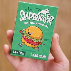 Slapburger Card Game - Fast-Paced Kids and Family Games for Ages 4 and Up - Fun Card Game for Birthdays, Classroom, Camping, Game Night & Friends - Easy to Play, 2 to 6 Players, 15 Minutes Playtime