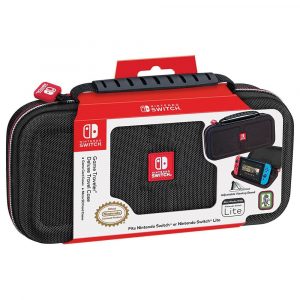R.D.S. INDUSTRIES, INC. – Game Traveler Deluxe Licensed Travel Case Designed for Nintendo Switch, Lite, OLED, Black Small (NNS40)