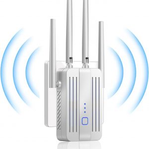 WiFi Extender Signal Booster for Home 2026 Internet Repeater Long Range Up to 9995 Sq. Ft. Whole Home WiFi Coverage