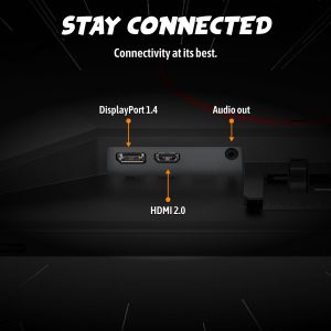 AOC Gaming Q27G41ZE - Monitor de juegos de 27 pulgadas QHD IPS 2560x1440, 240Hz 0.3ms MPRT, sin marco en 3 lados, 1x HDMI 2.0, 1x Display Port, compatible con G-Sync, HDR, 3 años sin punto brillante