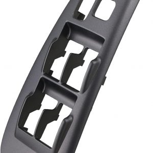 TQPONLY Door Window Switch Bezel Front Driver Side Compatible with 2003-2008 Toyota Matrix Pontiac Vibe Accessories Replaces 74232-01030 (Gray)