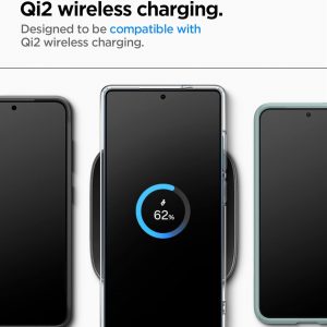 Spigen for Galaxy S25 Ultra Case, Nano Pop MagFit [Compatible with MagSafe] [Fast Wireless Charging] - Blueberry Navy