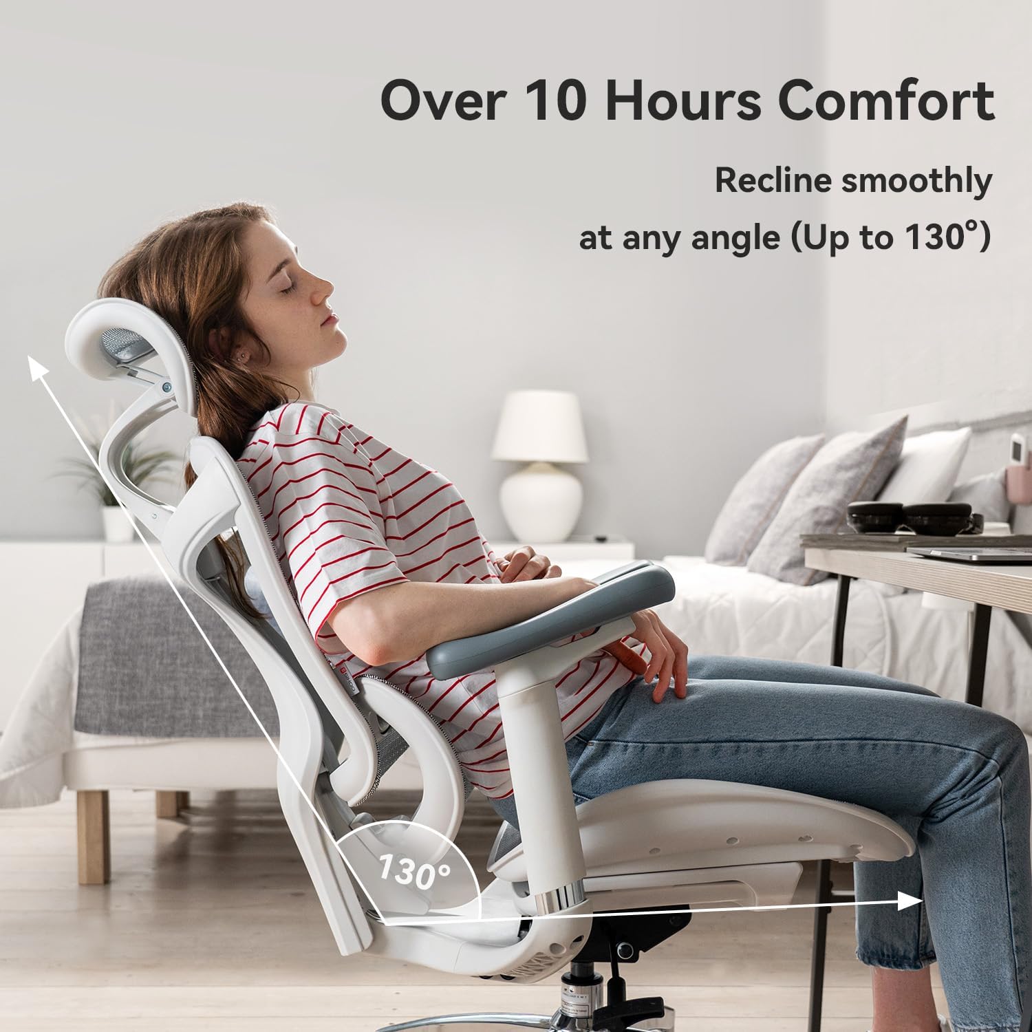 SIHOO Doro C300 Ergonomic Office Chair with Ultra Soft 3D Armrests ...