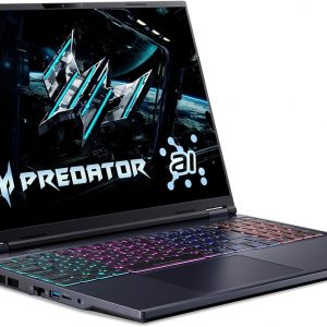 acer Predator Helios Neo 16 AI - Laptop para juegos | Procesador Intel Core Ultra 9 275HX | NVIDIA GeForce RTX 5070 Ti | WQXGA 240Hz G-SYNC de 16 pulgadas | DDR5 de 16 GB | SSD Gen 4 de 1 TB | Killer Wi-Fi 6E | PHN16-73-92B8