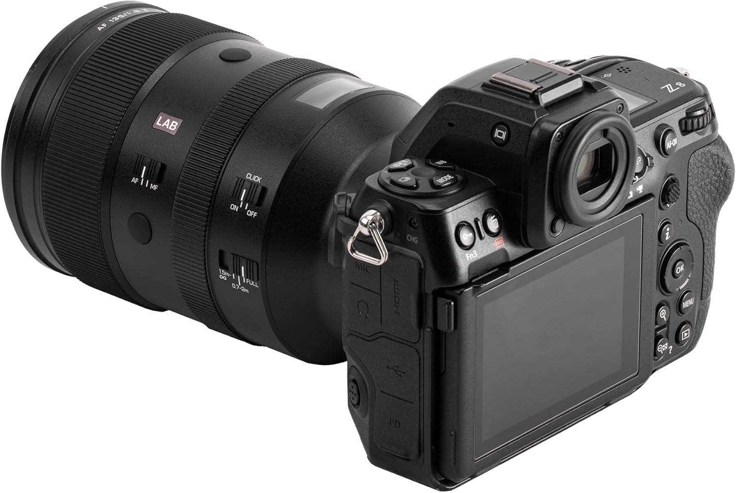 VILTROX 135mm f/1.8 Z, AF 135mm F1.8 LAB Z Lente para Montura Nikon Z, Lente Telefoto Media Montura Z de Fotograma Completo para Nikon Z Z6III Z6II Z7II Z5 Zf
