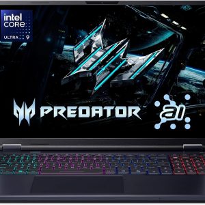 acer Predator Helios Neo 16 AI - Laptop para juegos | Procesador Intel Core Ultra 9 275HX | NVIDIA GeForce RTX 5070 Ti | WQXGA 240Hz G-SYNC de 16 pulgadas | DDR5 de 16 GB | SSD Gen 4 de 1 TB | Killer Wi-Fi 6E | PHN16-73-92B8