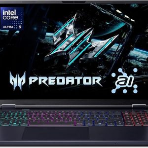 acer Predator Helios Neo 16 AI - Laptop para juegos | Procesador Intel Core Ultra 9 275HX | NVIDIA GeForce RTX 5070 Ti | WQXGA 240Hz G-SYNC de 16 pulgadas | DDR5 de 16 GB | SSD Gen 4 de 1 TB | Killer Wi-Fi 6E | PHN16-73-92B8